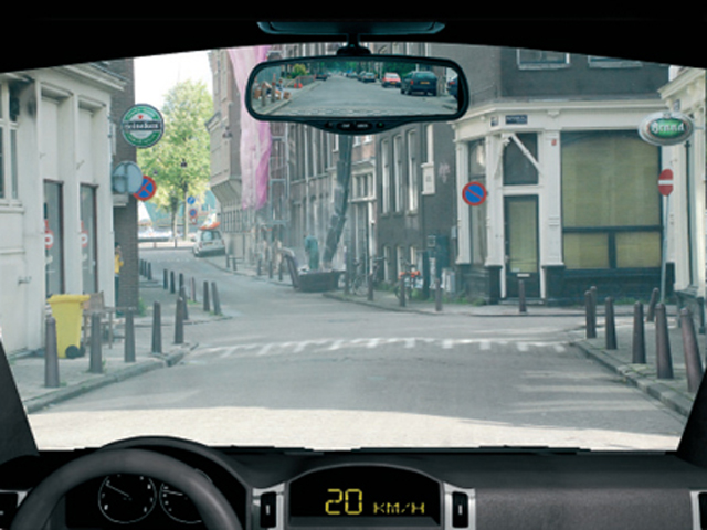 Gevaarherkenning oefenvraag 7 - CBR auto theorie-examen