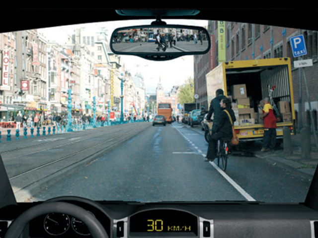 Gevaarherkenning oefenvraag 19 - CBR auto theorie-examen