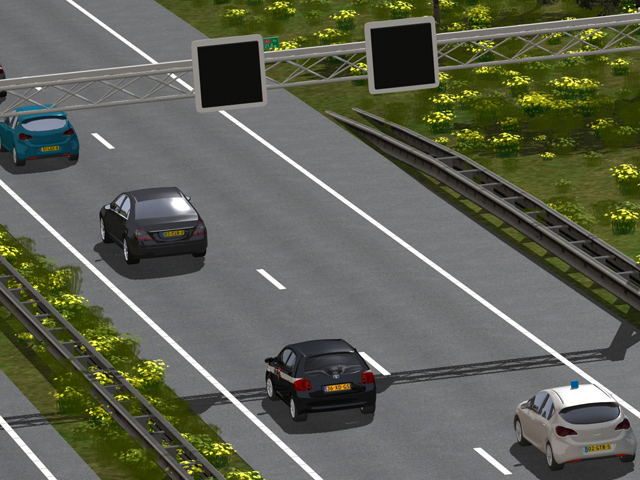 Verkeersinzicht oefenvraag 6 - CBR auto theorie-examen