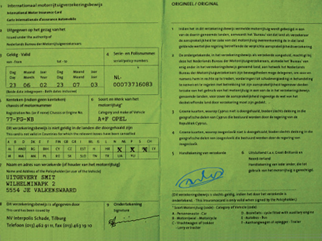 Wet en regelgeving oefenvraag 28 - CBR auto theorie-examen