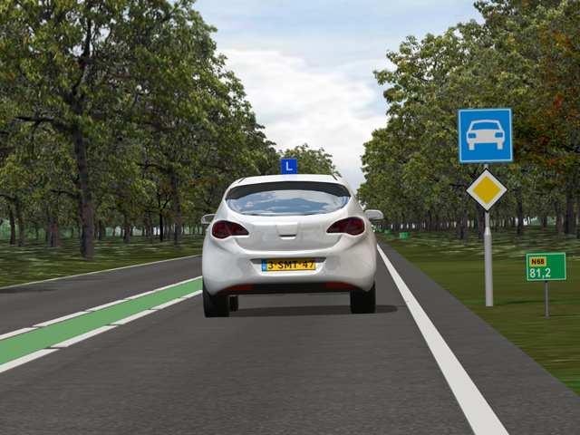 Wet en regelgeving oefenvraag 30 - CBR auto theorie-examen