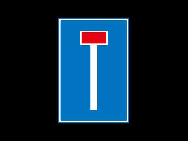 Verkeersborden oefenvraag 9 - CBR auto theorie-examen