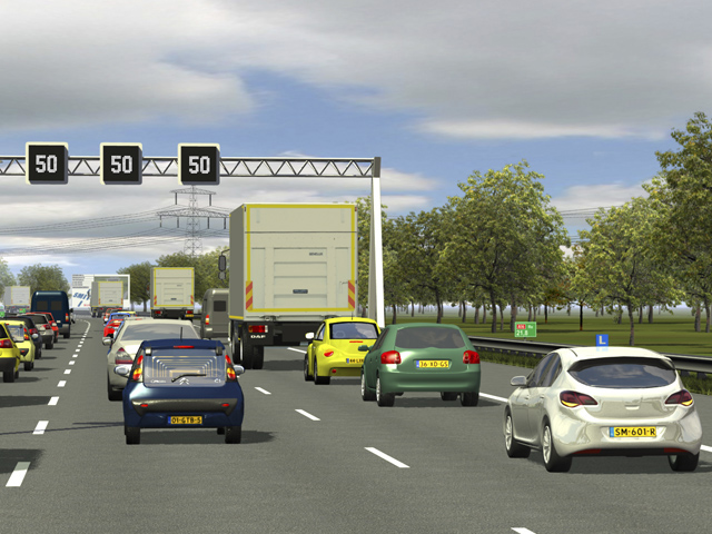 Parkeren en stilstaan oefenvraag 2 - CBR auto theorie-examen