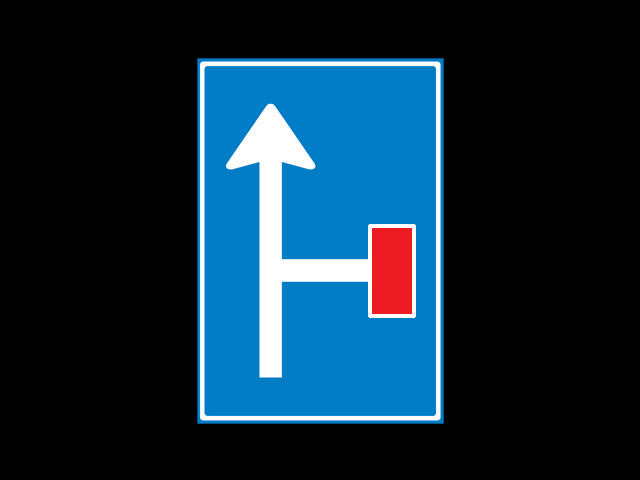 Verkeersborden oefenvraag 18 - CBR auto theorie-examen