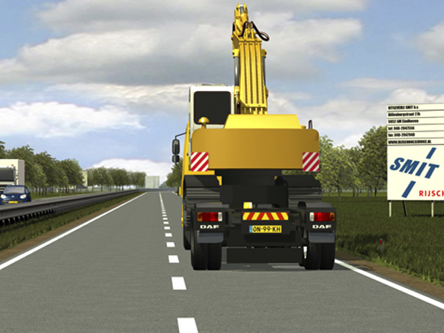Inhalen oefenvraag 10 - CBR auto theorie-examen