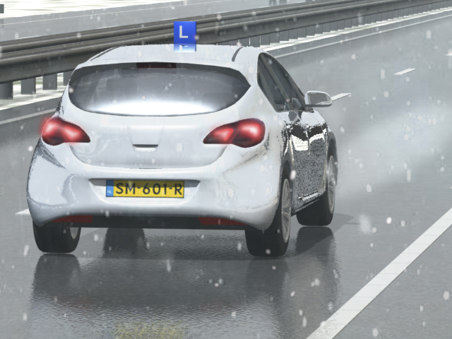 Maximumsnelheid oefenvraag 19 - CBR auto theorie-examen