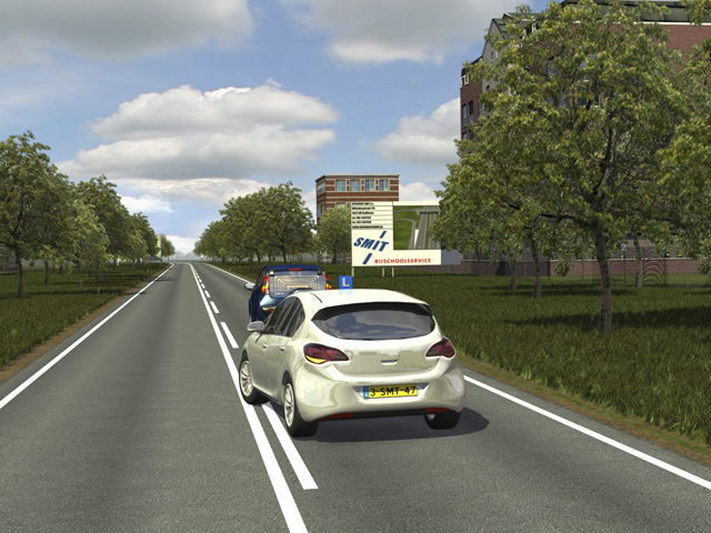 Inhalen oefenvraag 11 - CBR auto theorie-examen