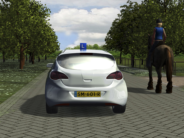 Maximumsnelheid oefenvraag 20 - CBR auto theorie-examen
